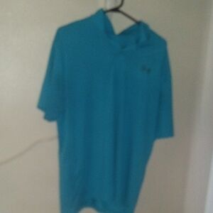 Under Armour Teal Polo Shirt